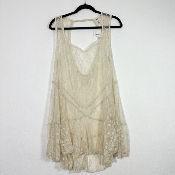 Free People Necessary Layer Mini Slip in Tea size Medium NWT - Picture 4 of 8